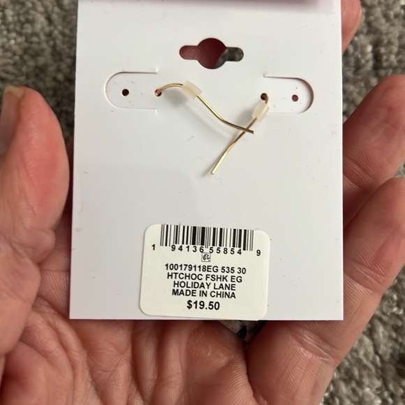 Holiday lane holiday earrings - Picture 2 of 2